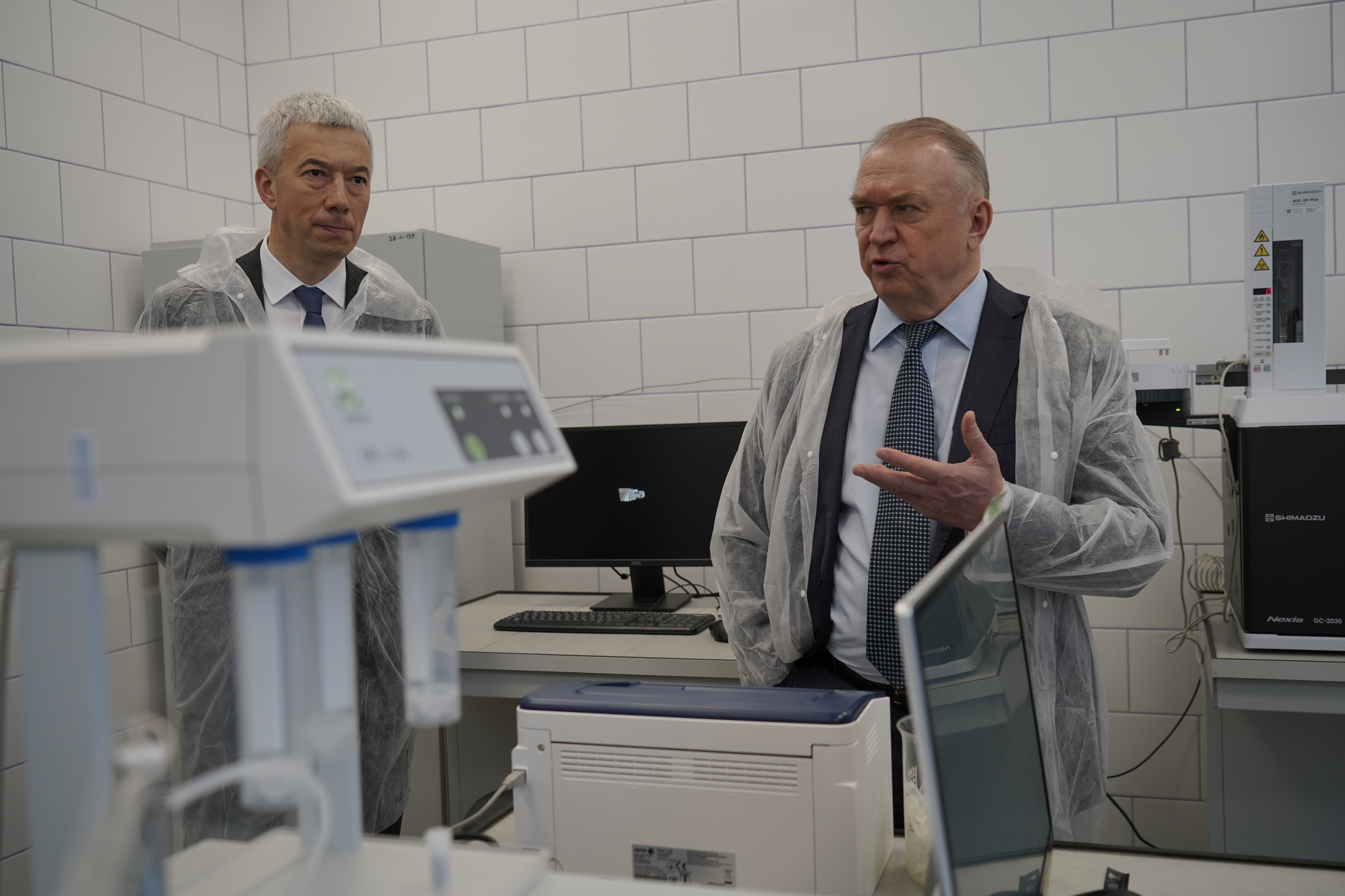 Президент ТПП РФ Сергей Катырин посетил лабораторию НИЦ «СОЮЗЭКСПЕРТИЗА» в Долгопрудном, рис. 2