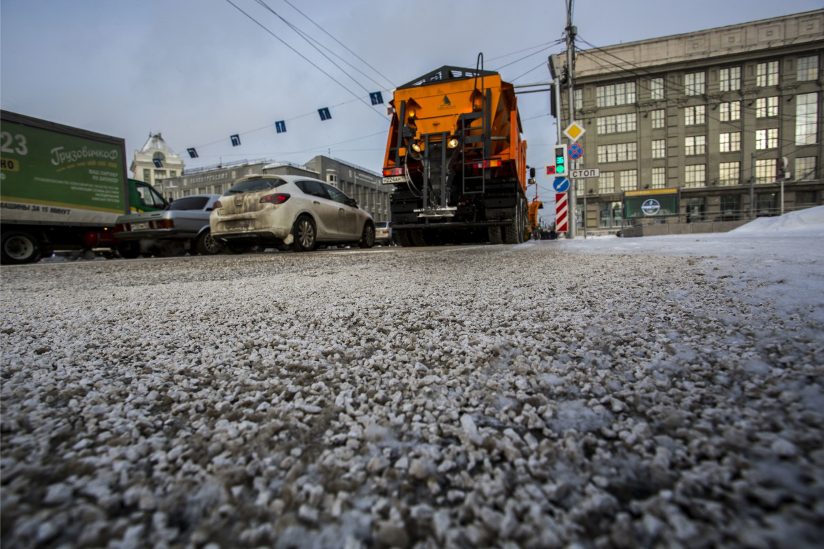 Реагенты снижают число ДТП на дорогах 