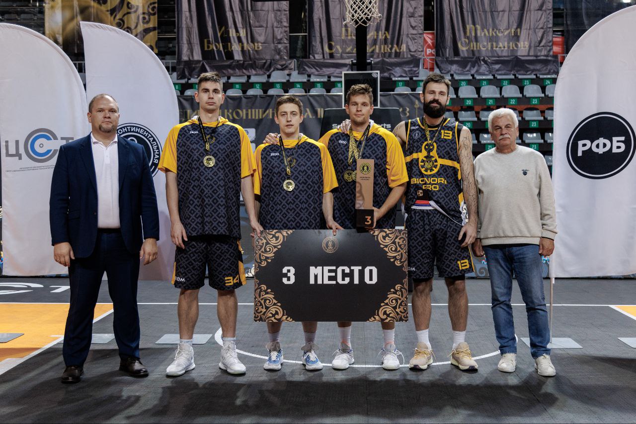 Пермский «Bionord Pro» – бронзовый призер международного тура по баскетболу ЕКЛ 3х3